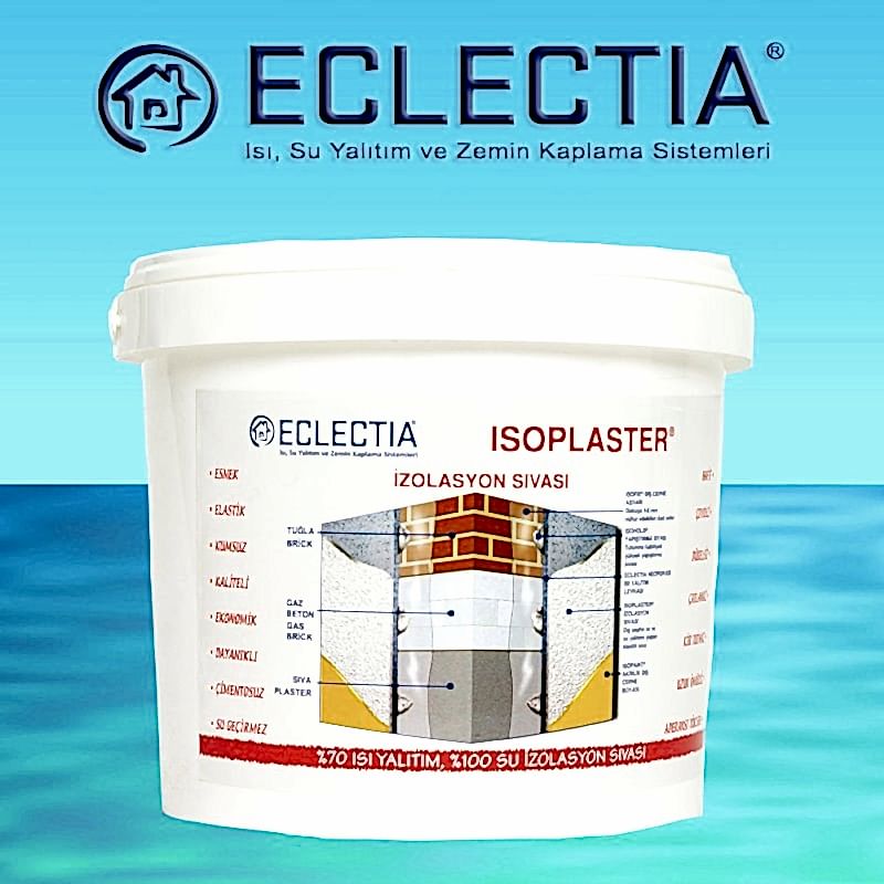 Eclectia İsoplaster İç ve Dış Cephe Isı Yalıtım Sıvası