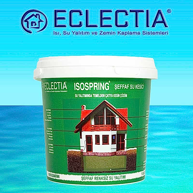Eclectia İsospring Şeffaf Su Kesici