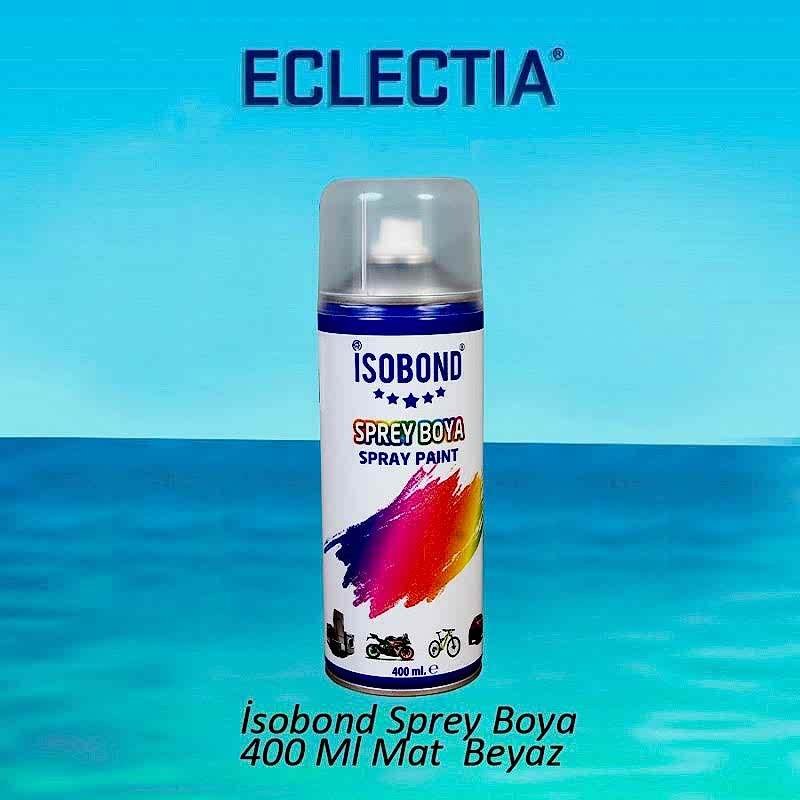İSOBOND SPREY BOYA 400 ML MAT BEYAZ