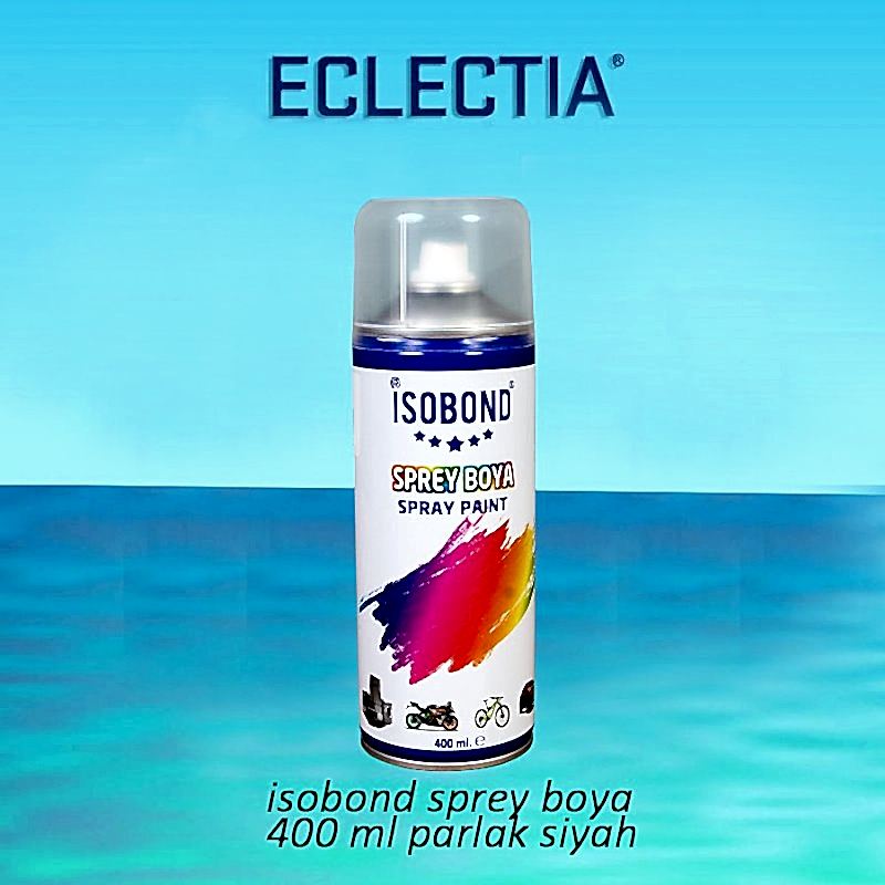 İSOBOND SPREY BOYA 400 ML PARLAK SİYAH